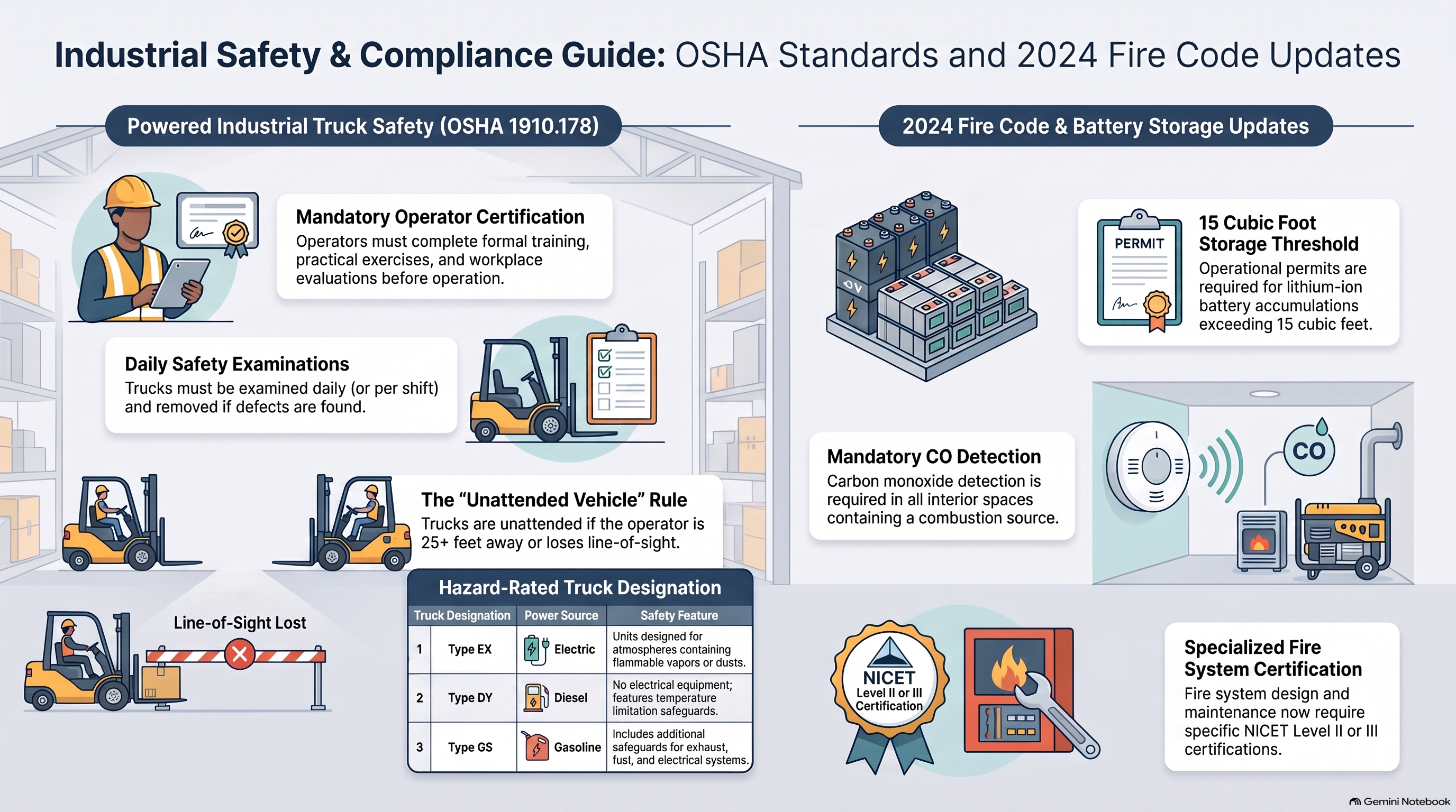 The US compliance stack at a glance — OSHA, ANSI consensus standards, and the NRTL listing process