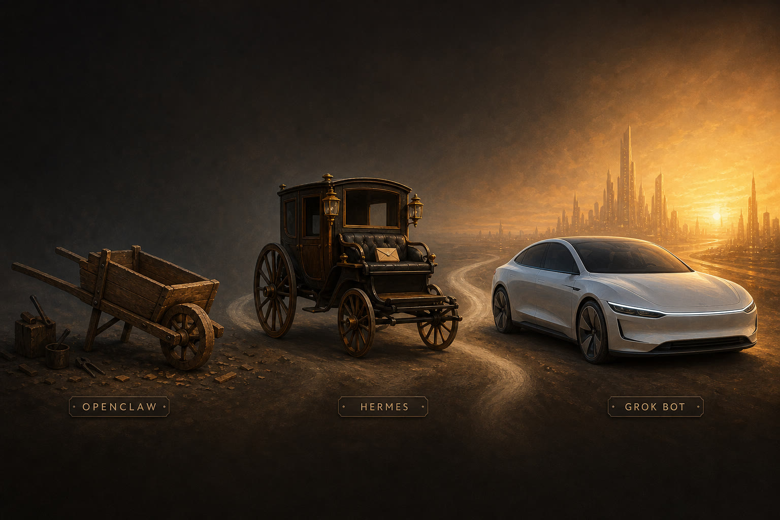 Cover image for From a Wheelbarrow to an Electric Car